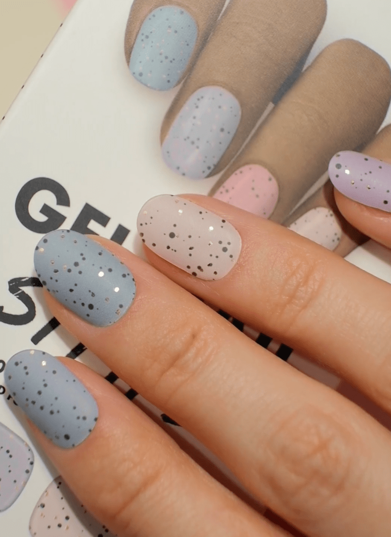 Gel Nail Strip ★ Milkshake Vibes Gel Nail Strips MoYou London 