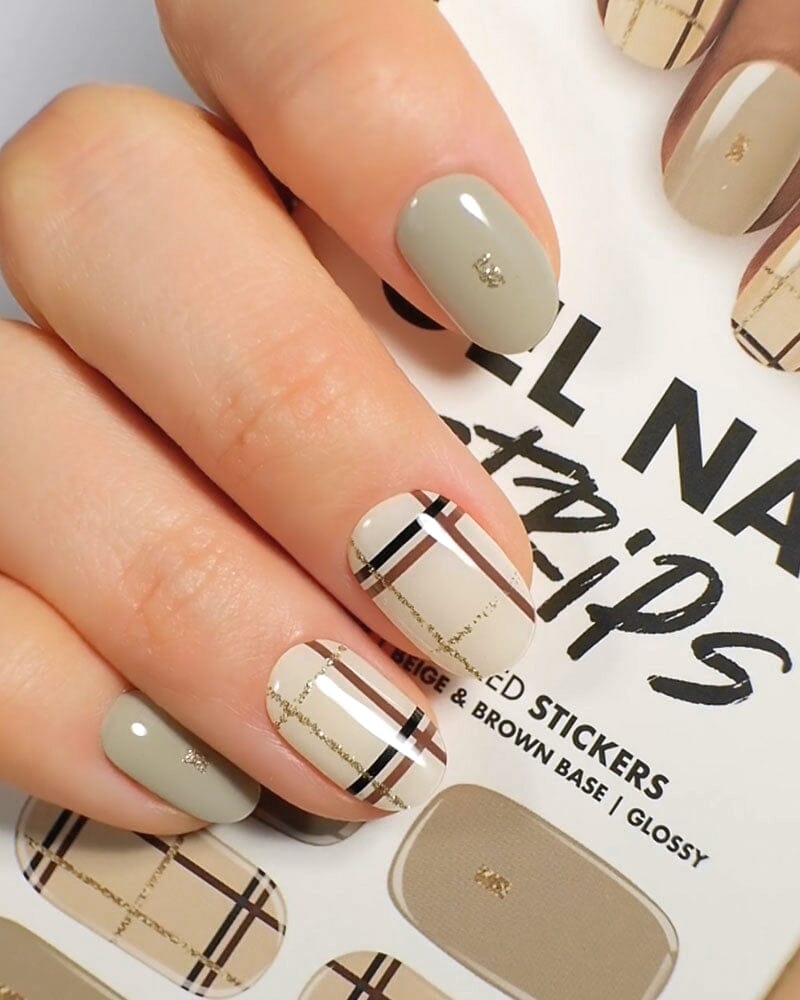 Gel Nail Strip ★ London Fog Gel Nail Strips MoYou London 