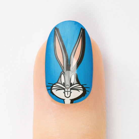 Bugs Bunny Looney Tunes Nail Art Manicure