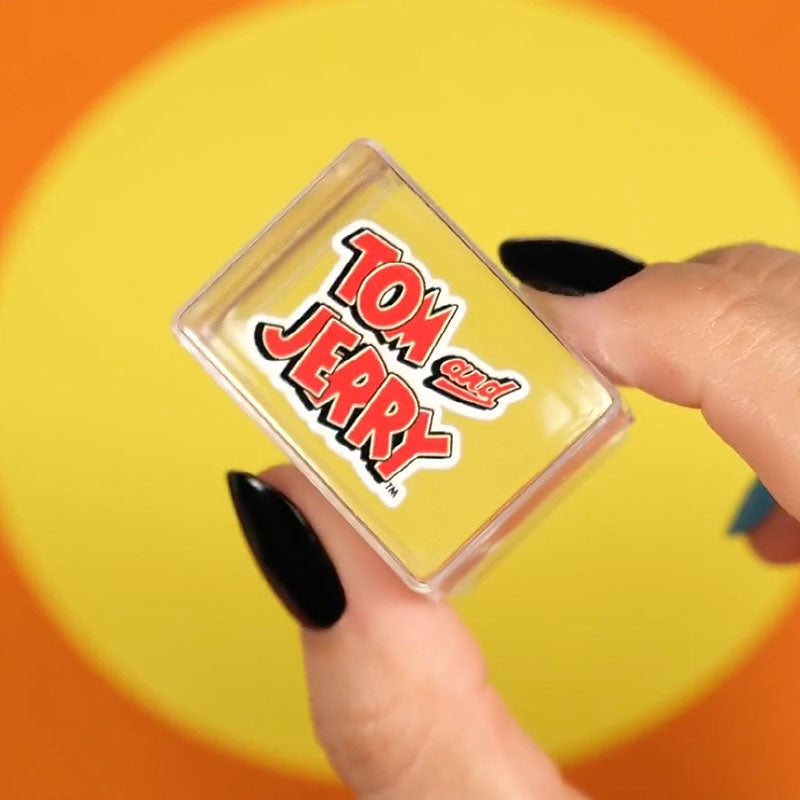 Tom & Jerry Clear Stamper & Scraper ✦ Limited Edition