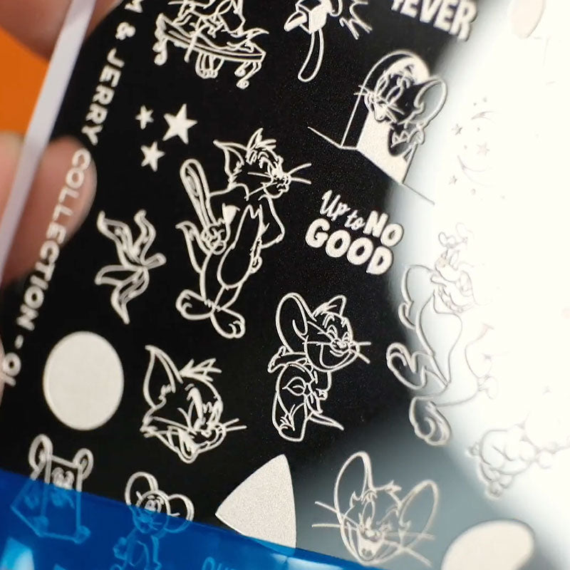 Tom & Jerry 01 | Cartoon Nail Stamping Plates | MoYou London