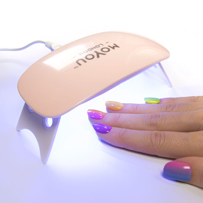 LED/UV Lamp ★ Pink Gel Polish MoYou London 