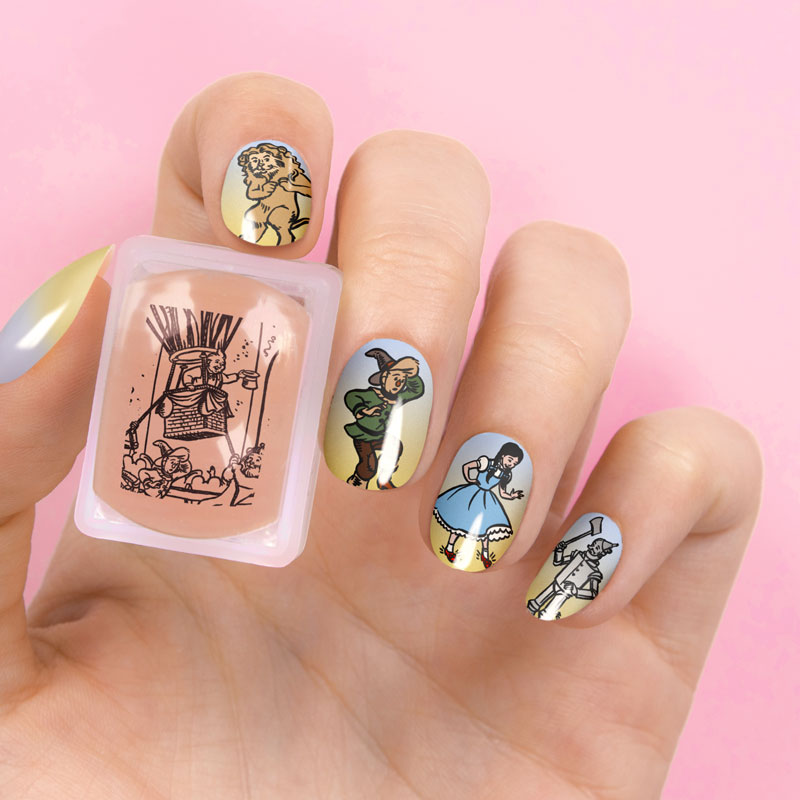 The Wizard of Oz 01 ✦ Nail Stamping Plate