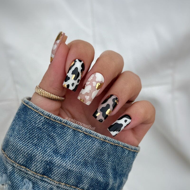 Gel Nail Strip ★ @universenails18 03 Gel Nail Wraps MoYou London 