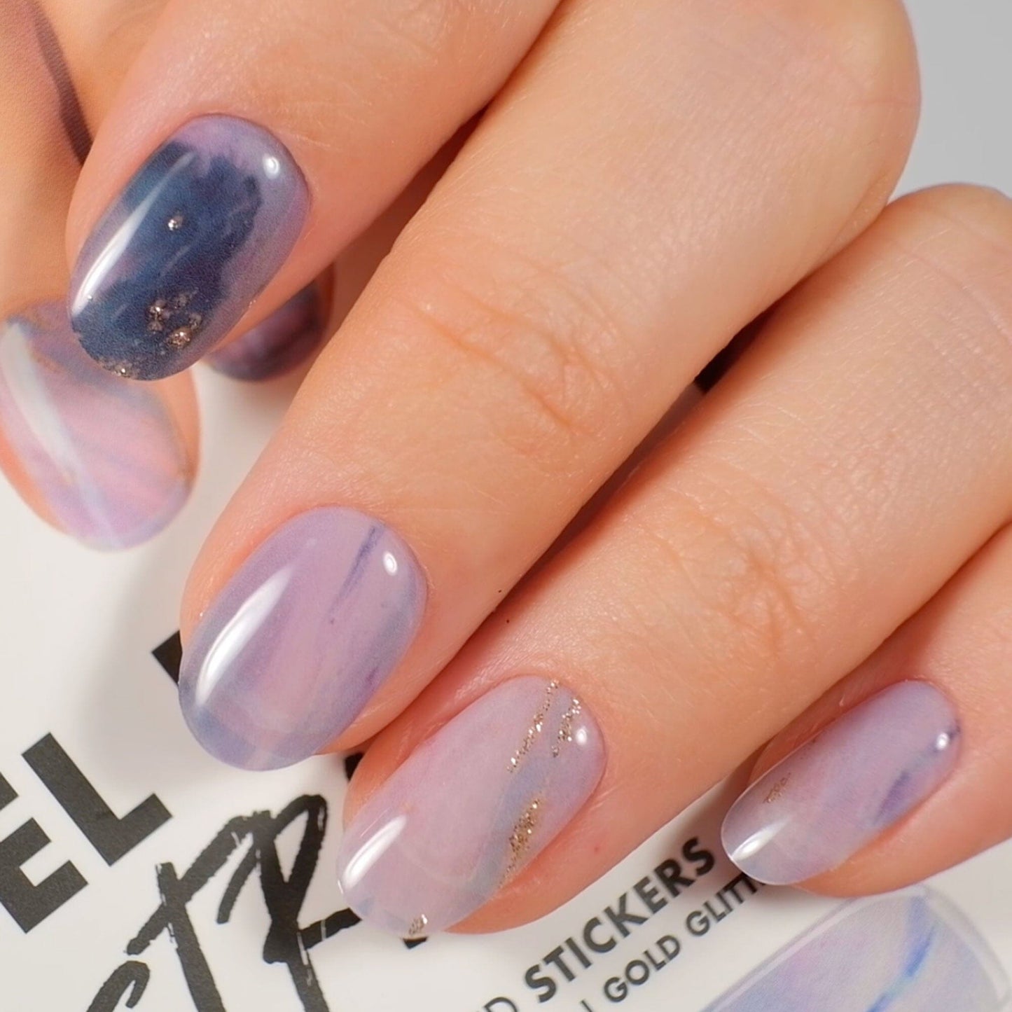 Gel Nail Strip ★ Marble Cake Gel Nail Strips MoYou London 