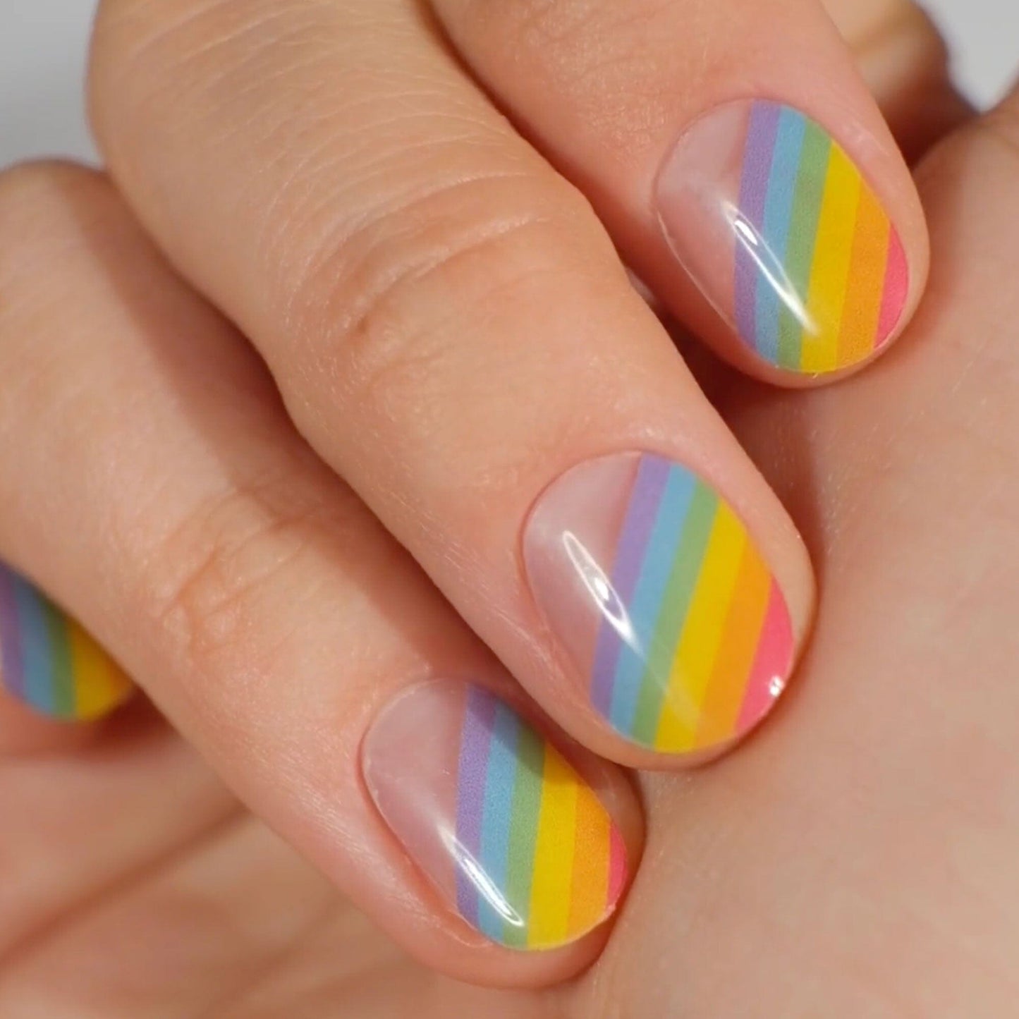 Gel Nail Strip ★ She's a Rainbow Gel Nail Strips MoYou London 