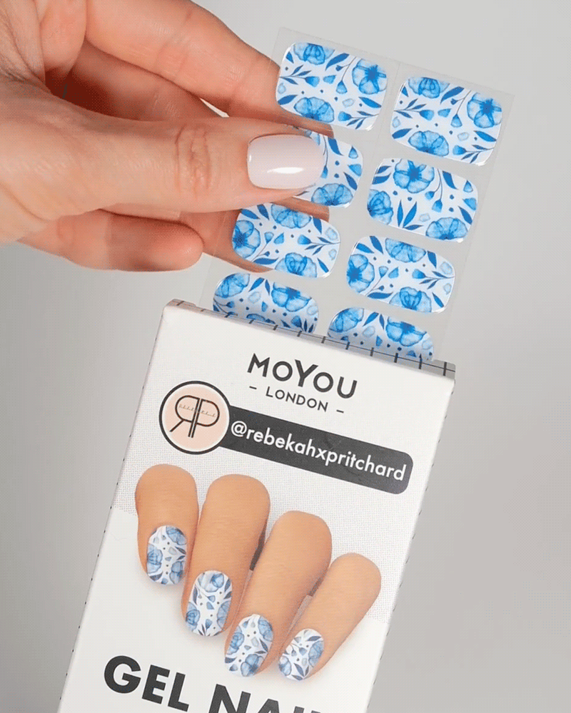 Gel Nail Strip ★ @rebekahxpritchard 04 Gel Nail Strips MoYou London 