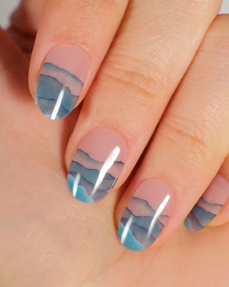 Gel Nail Strip ★ @rebekahxpritchard 05 Gel Nail Strips MoYou London 