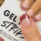 Gel Nail Strip ★ Champagne Tips Gel Nail Wraps MoYou London 