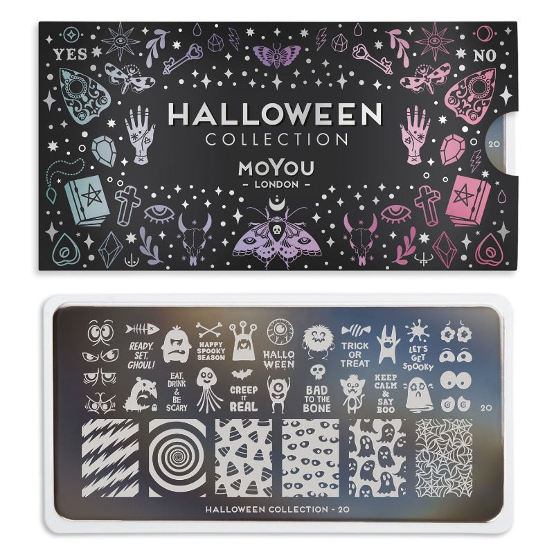 Halloween 20 ✦ Nail Stamping Plate