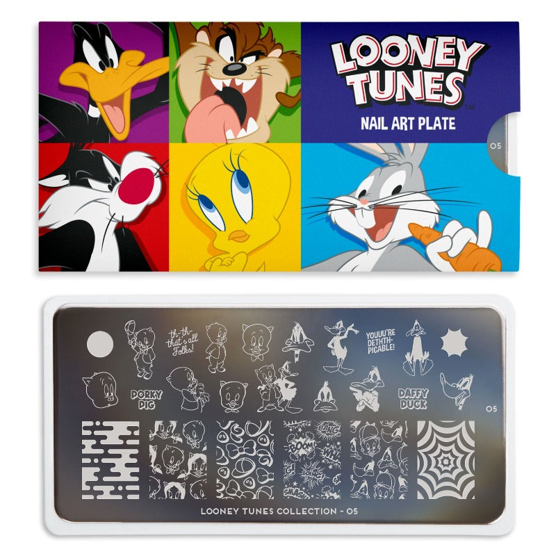 Looney Tunes 05 ✦ Nail Stamping Plate