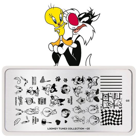 Looney Tunes 03 ✦ Nail Stamping Plate