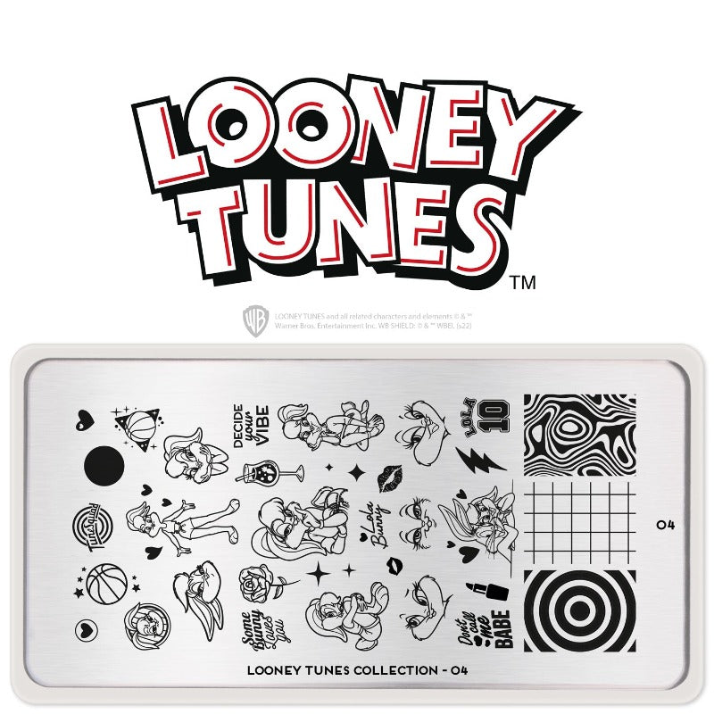 Looney Tunes 04 ✦ Nail Stamping Plate