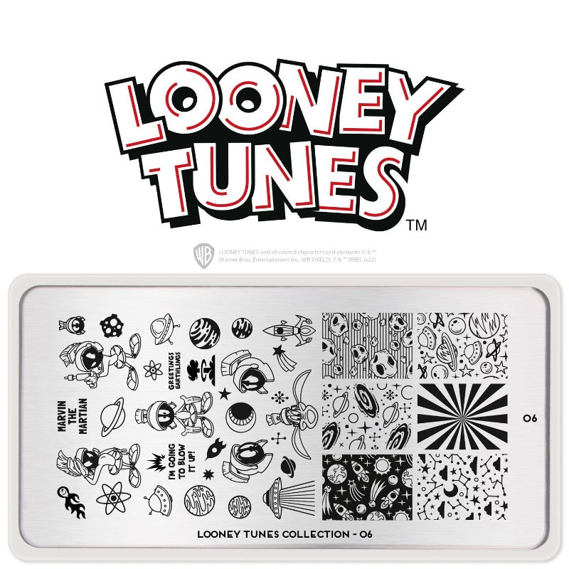 Looney Tunes 06 ✦ Nail Stamping Plate