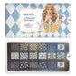 Alice 04-Stamping Nail Art Stencils-[stencil]-[manicure]-[image-plate]-MoYou London