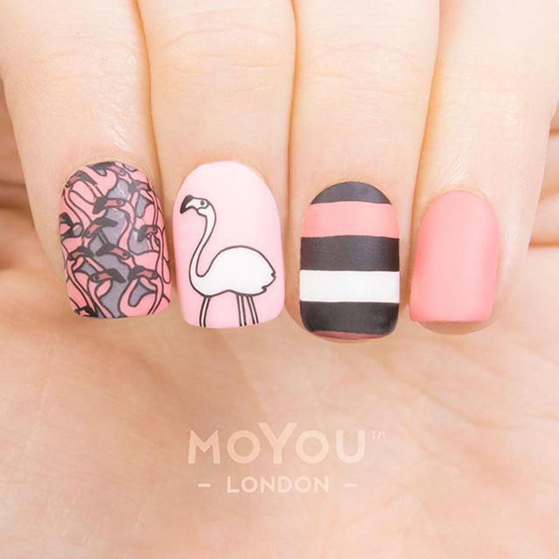 Animal 01-Stamping Nail Art Stencils-[stencil]-[manicure]-[image-plate]-MoYou London