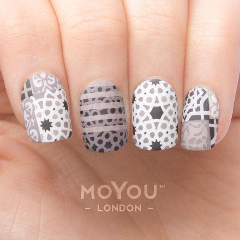 Arabesque 03-Stamping Nail Art Stencils-[stencil]-[manicure]-[image-plate]-MoYou London