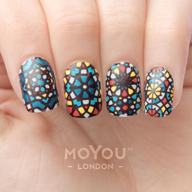 Arabesque 07-Stamping Nail Art Stencils-[stencil]-[manicure]-[image-plate]-MoYou London