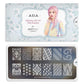 Asia 09-Stamping Nail Art Stencils-[stencil]-[manicure]-[image-plate]-MoYou London