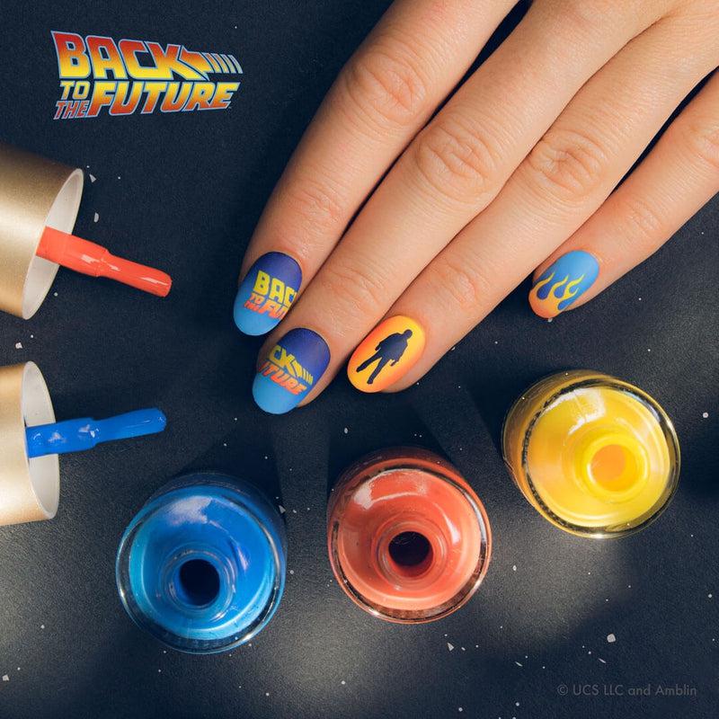 Back to the Future 01 ✦ Special Edition Nail Art Stencils MoYou London 