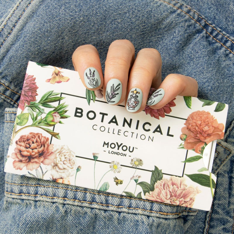 Botanical 13 ✦ Nail Stamping Plate