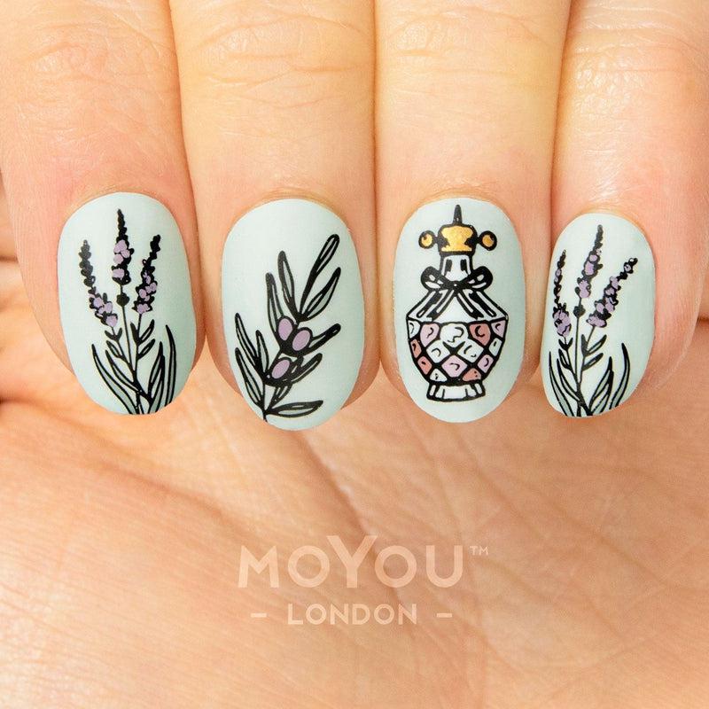 Botanical 13-Nail Art Stencils-[stencil]-[manicure]-[image-plate]-MoYou London