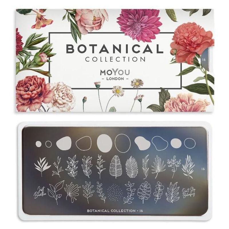 Botanical 16-Nail Art Stencils-[stencil]-[manicure]-[image-plate]-MoYou London
