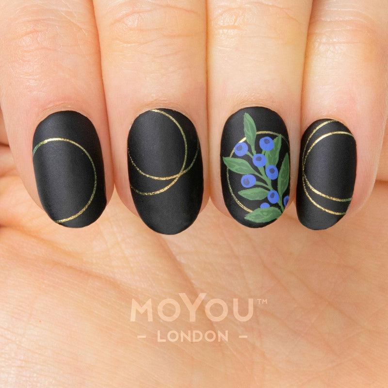 Botanical 17-Nail Art Stencils-[stencil]-[manicure]-[image-plate]-MoYou London