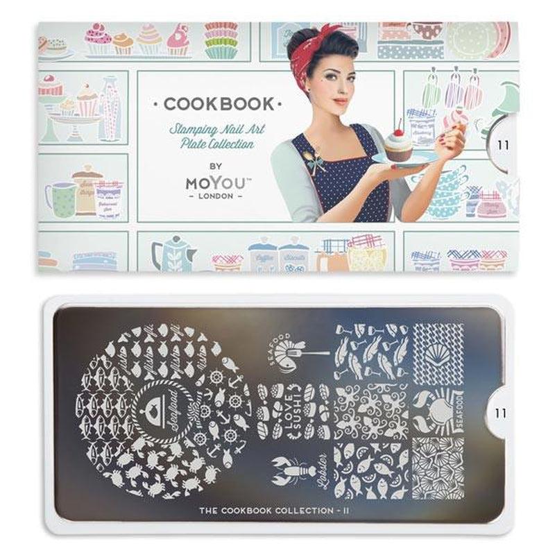 Cook Book 11-Stamping Nail Art Stencil-[stencil]-[manicure]-[image-plate]-MoYou London