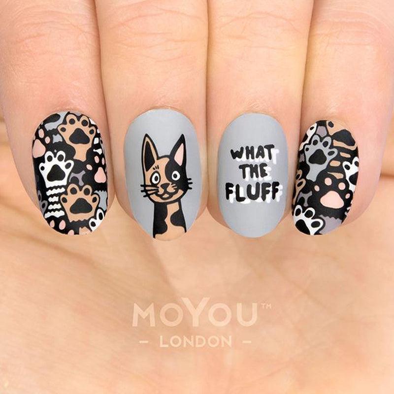 Cat and Paws Trail Nail Art – Nails Geek Diary