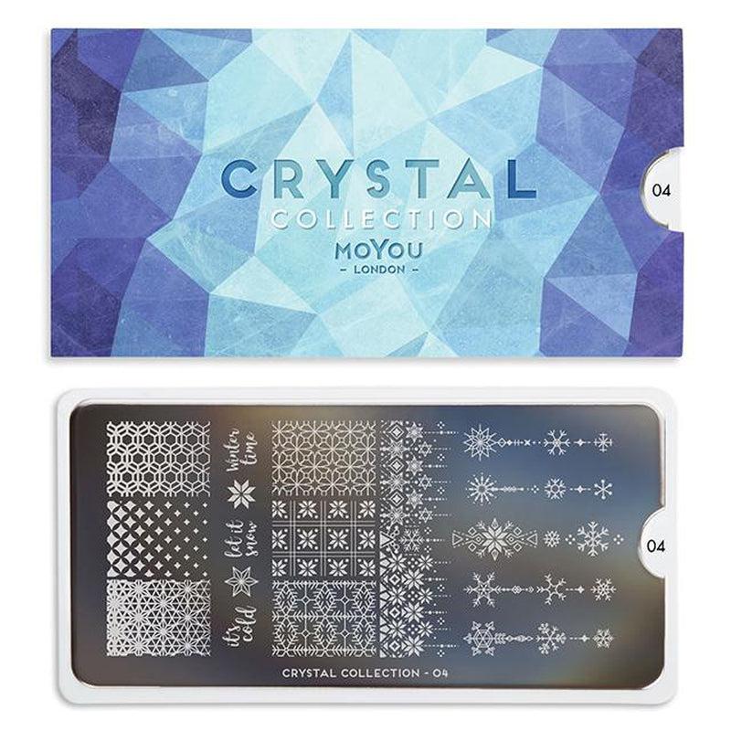 Crystal 04-Stamping Nail Art Stencil-[stencil]-[manicure]-[image-plate]-MoYou London