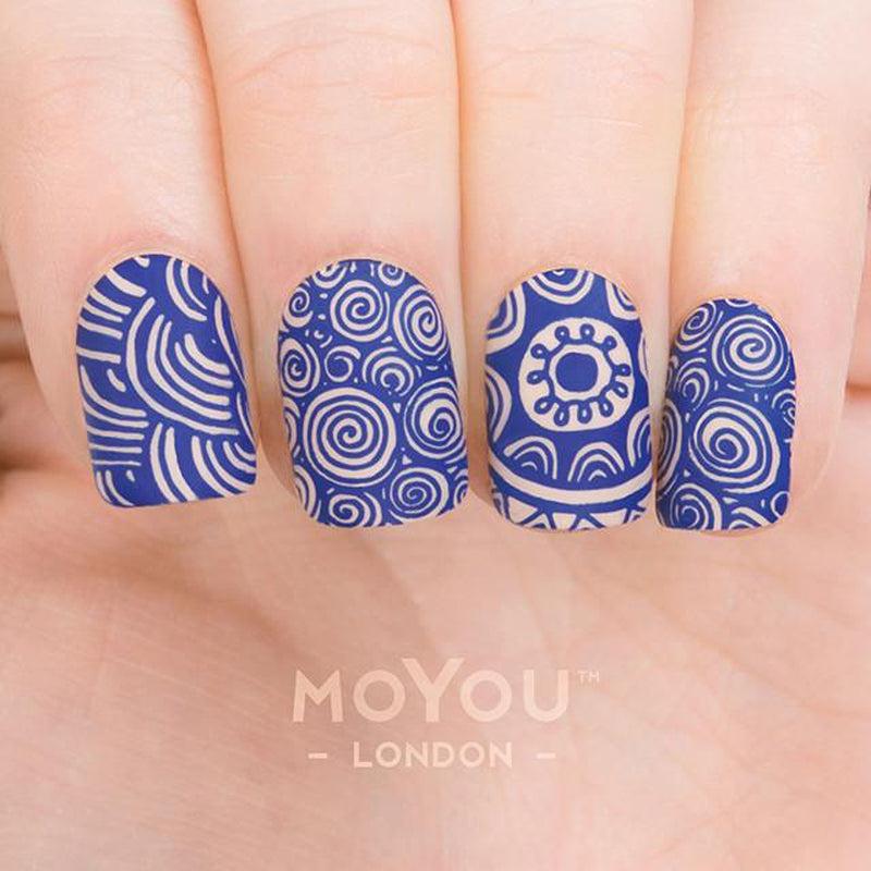 Doodles 09-Stamping Nail Art Stencil-[stencil]-[manicure]-[image-plate]-MoYou London
