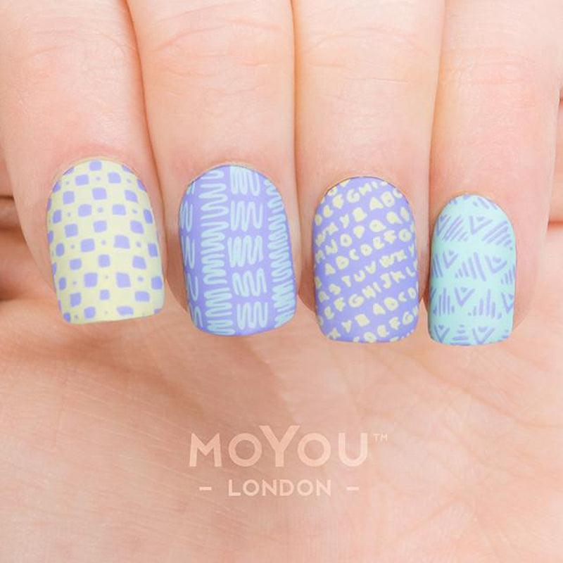Doodles 12-Stamping Nail Art Stencil-[stencil]-[manicure]-[image-plate]-MoYou London