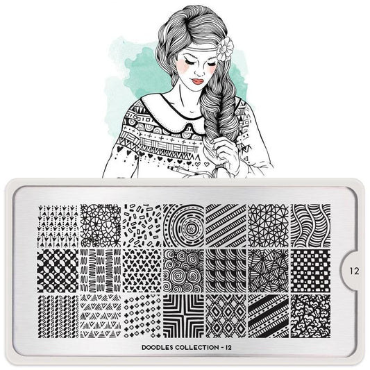 ZZ PRINCESS in DESIGN stamping plate