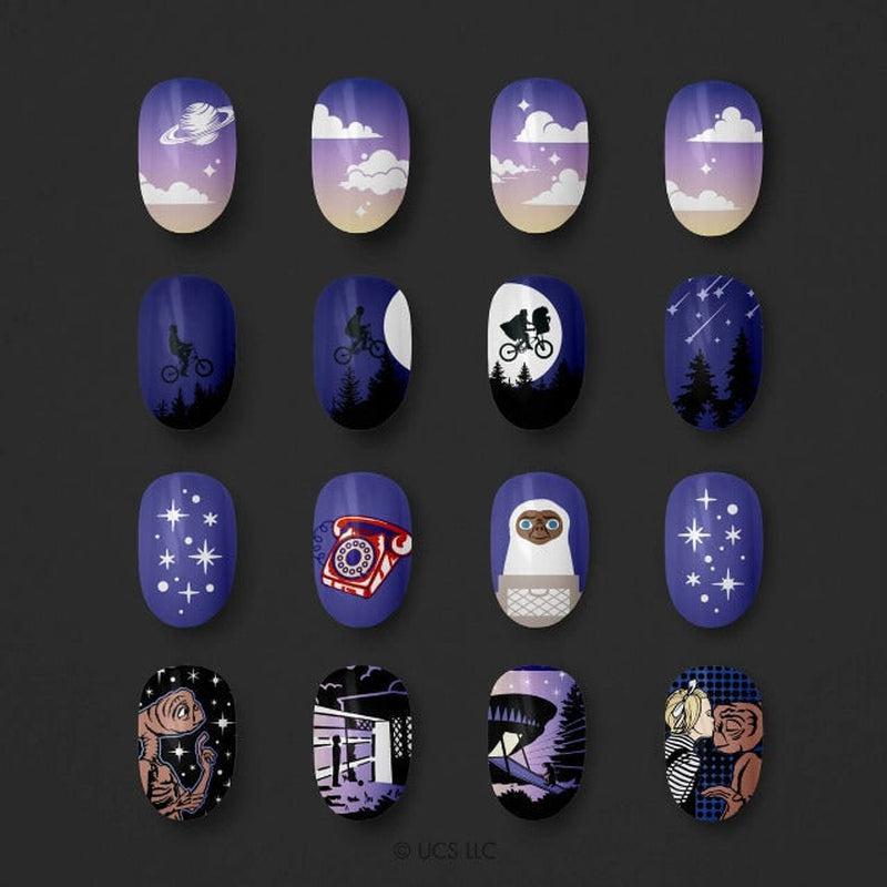 E.T. The Extra-Terrestrial 02 ✦ Special Edition Stamping Nail Art Stencil MoYou London 