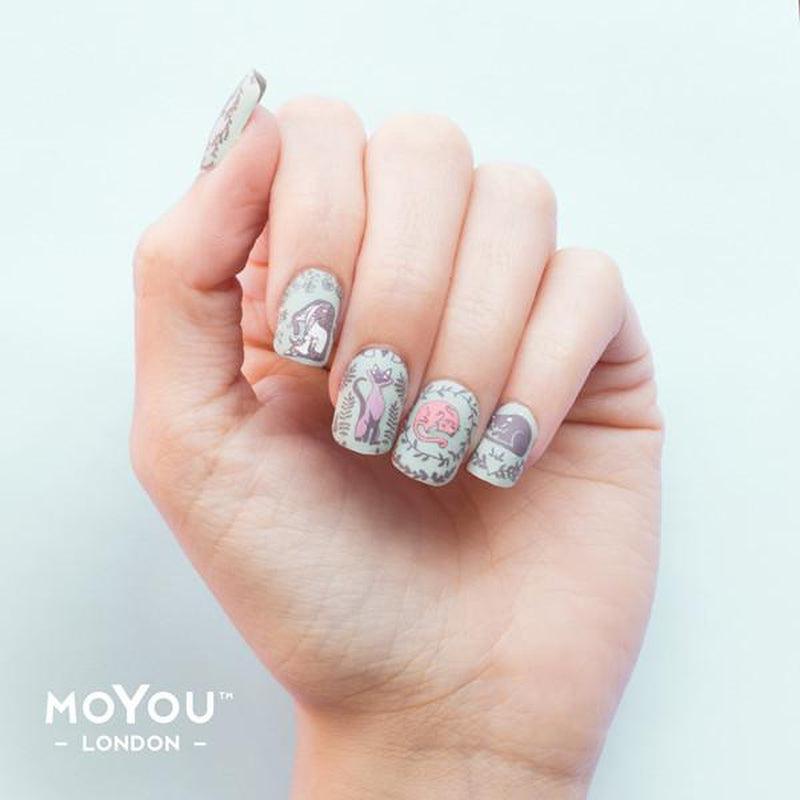 Enchanted 14-Stamping Nail Art Stencil-[stencil]-[manicure]-[image-plate]-MoYou London