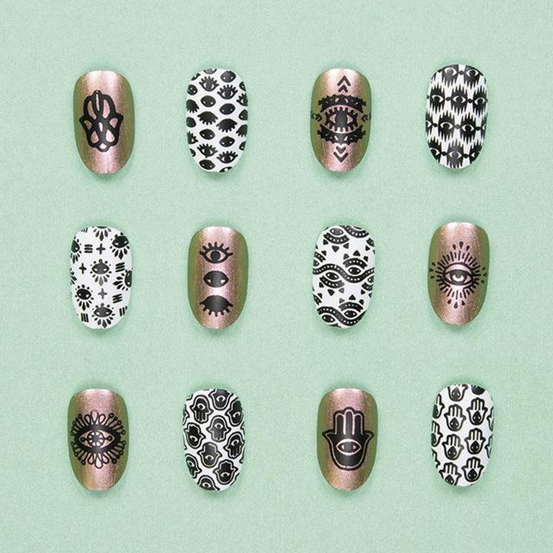 Explorer 31-Stamping Nail Art Stencil-[stencil]-[manicure]-[image-plate]-MoYou London