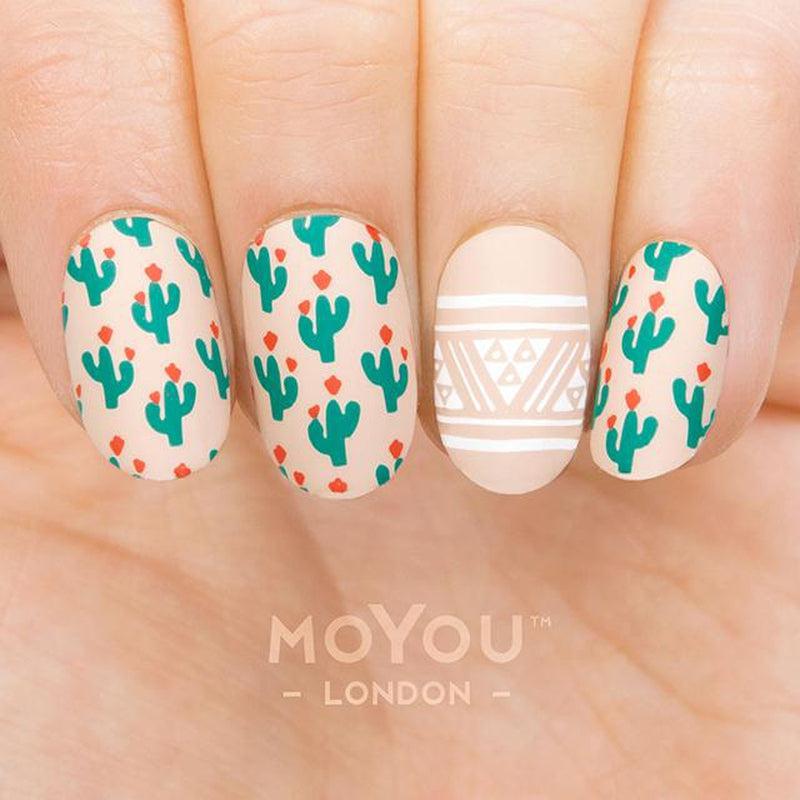 Explorer 33-Stamping Nail Art Stencil-[stencil]-[manicure]-[image-plate]-MoYou London