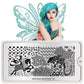 Fairytale 03-Stamping Nail Art Stencil-[stencil]-[manicure]-[image-plate]-MoYou London