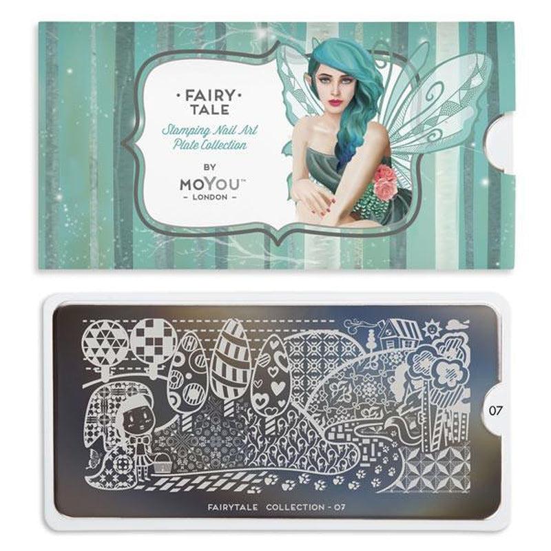Fairytale 07-Stamping Nail Art Stencil-[stencil]-[manicure]-[image-plate]-MoYou London
