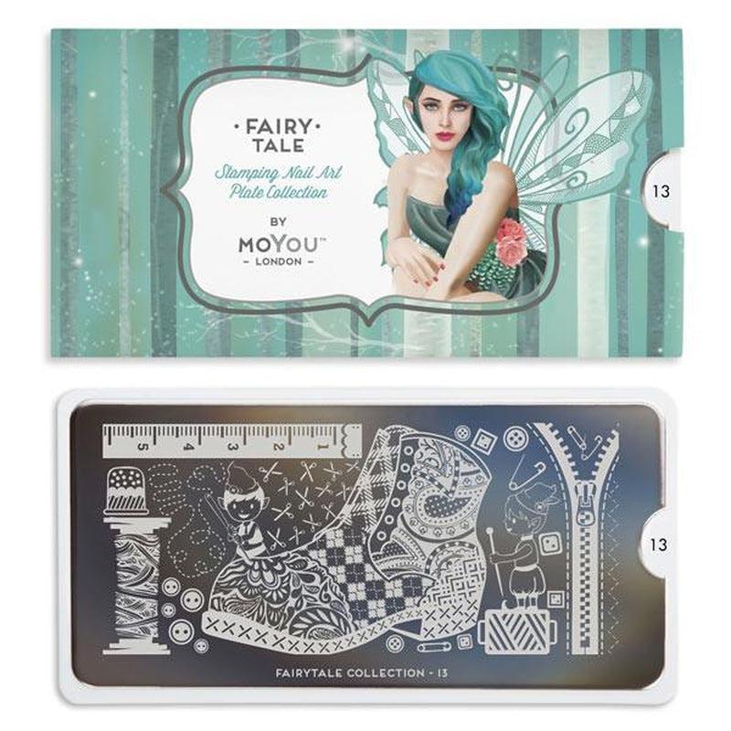 Fairytale 13-Stamping Nail Art Stencil-[stencil]-[manicure]-[image-plate]-MoYou London
