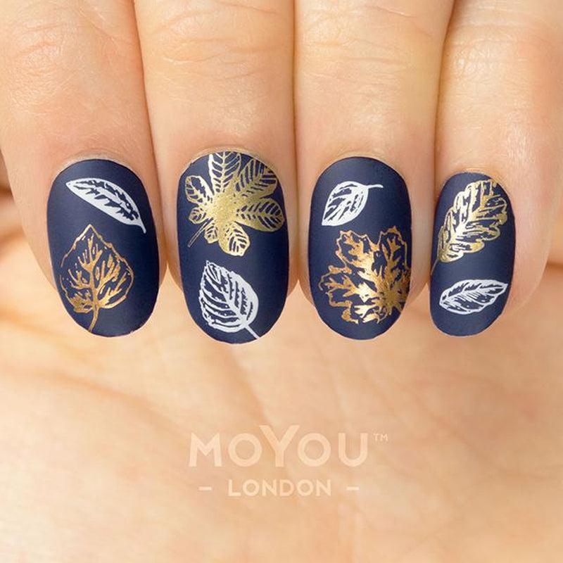 Fall in Love 01-Stamping Nail Art Stencil-[stencil]-[manicure]-[image-plate]-MoYou London