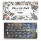 Fall in Love 03-Stamping Nail Art Stencil-[stencil]-[manicure]-[image-plate]-MoYou London