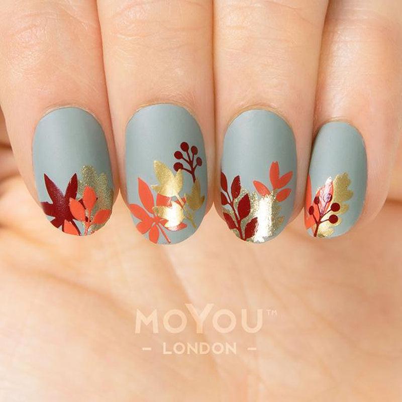 Fall in Love 04-Stamping Nail Art Stencil-[stencil]-[manicure]-[image-plate]-MoYou London