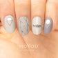 Fall in Love 08-Stamping Nail Art Stencil-[stencil]-[manicure]-[image-plate]-MoYou London