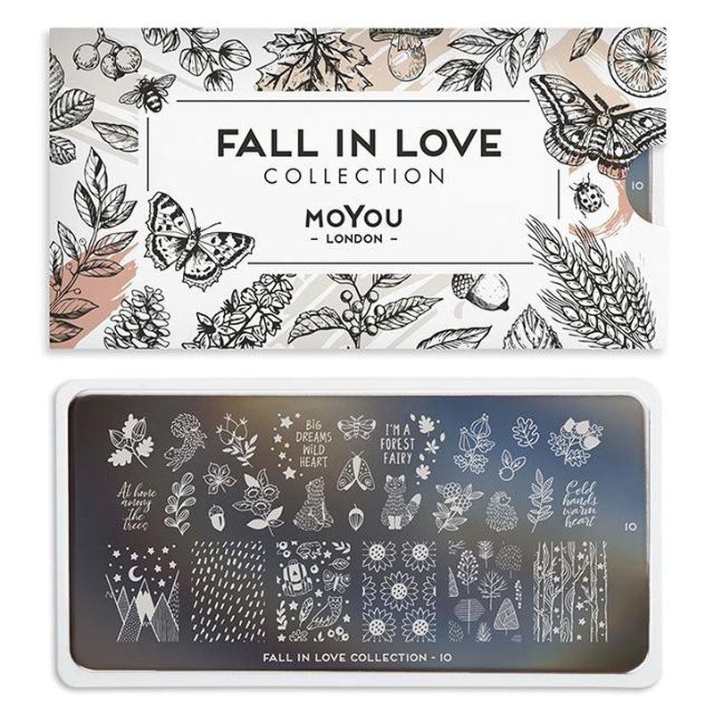 Fall in Love 10-Stamping Nail Art Stencil-[stencil]-[manicure]-[image-plate]-MoYou London