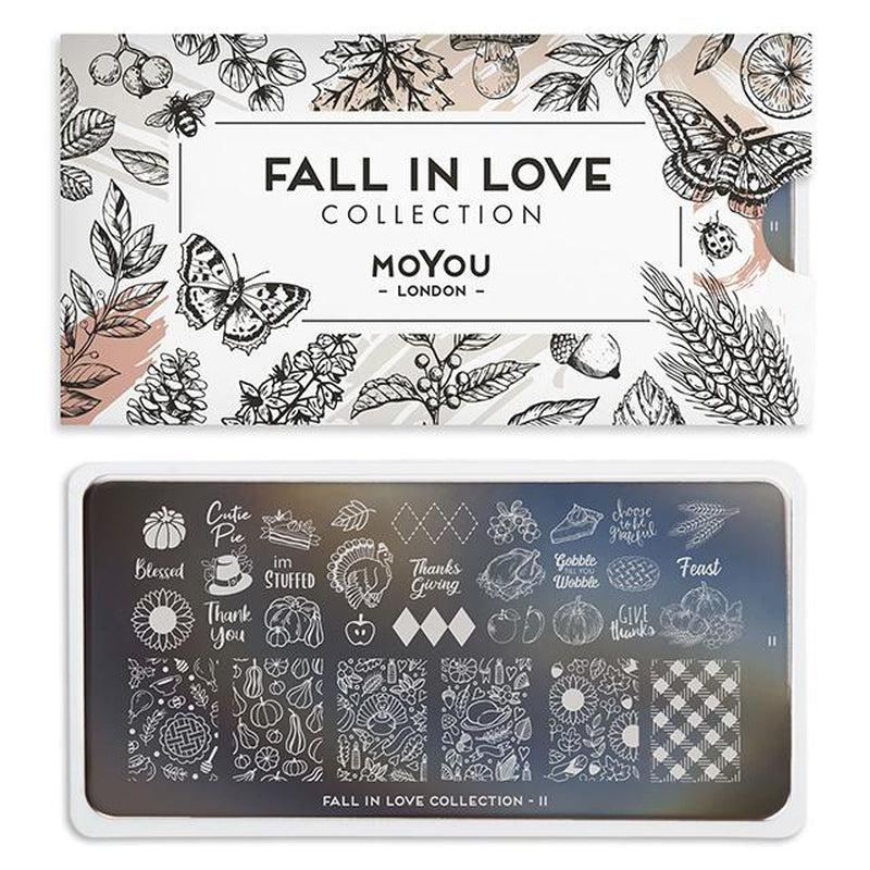 Fall in Love 11-Stamping Nail Art Stencil-[stencil]-[manicure]-[image-plate]-MoYou London