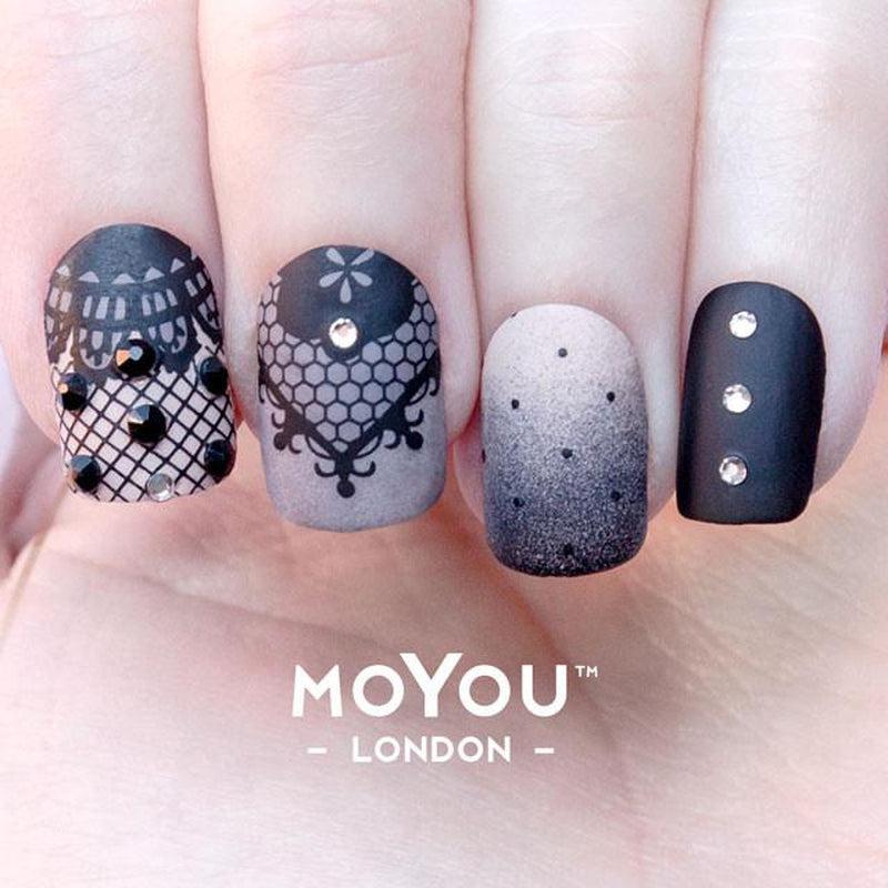 Fashionista 16-Stamping Nail Art Stencil-[stencil]-[manicure]-[image-plate]-MoYou London
