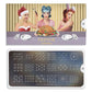 Festive 33-Stamping Nail Art Stencils-[stencil]-[manicure]-[image-plate]-MoYou London