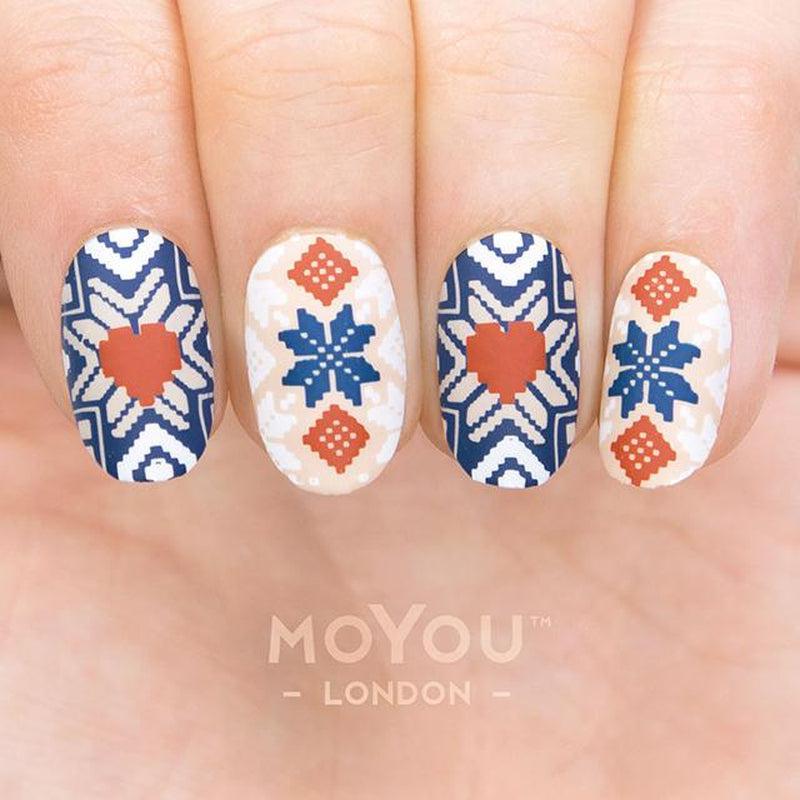 Festive 37-Stamping Nail Art Stencils-[stencil]-[manicure]-[image-plate]-MoYou London